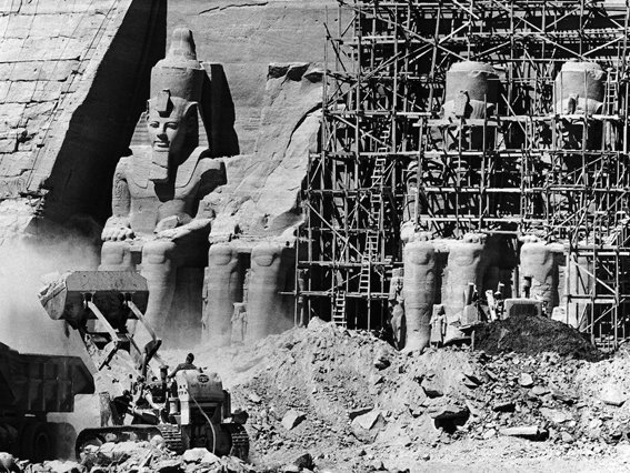 saving Abu Simbel temple