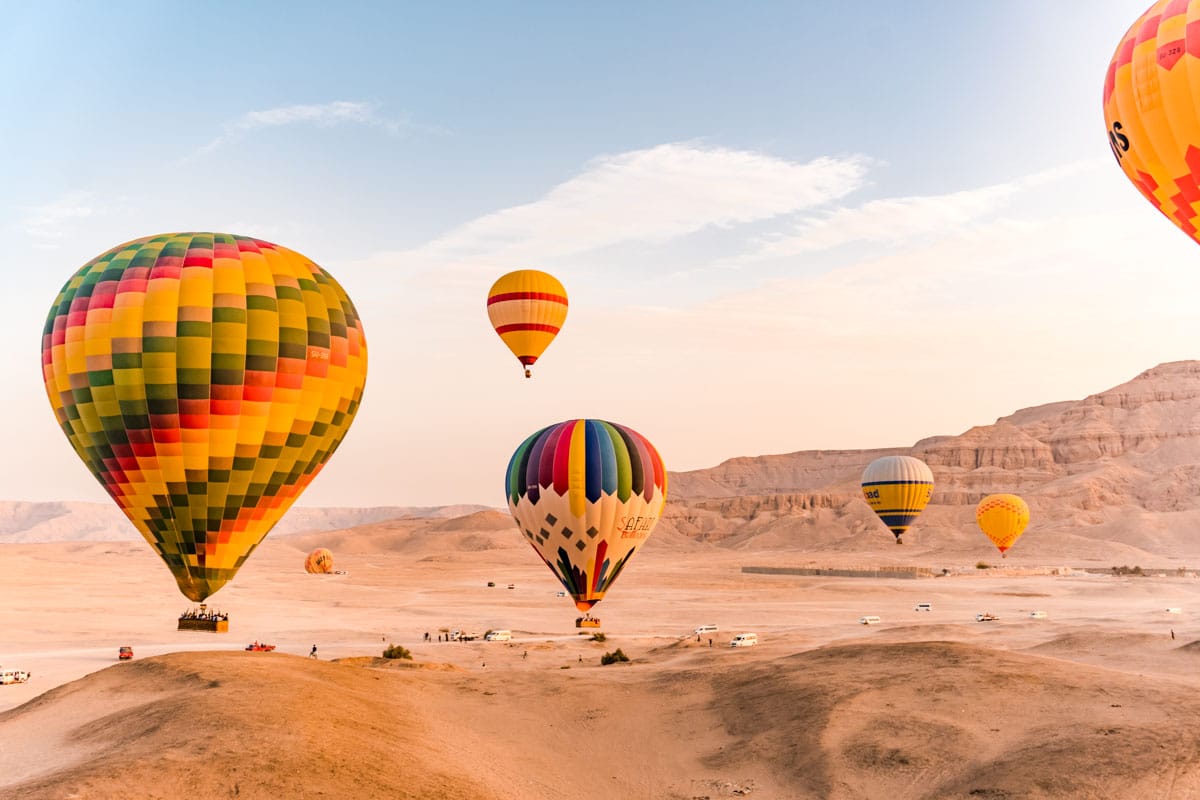 Luxor hot air balloon